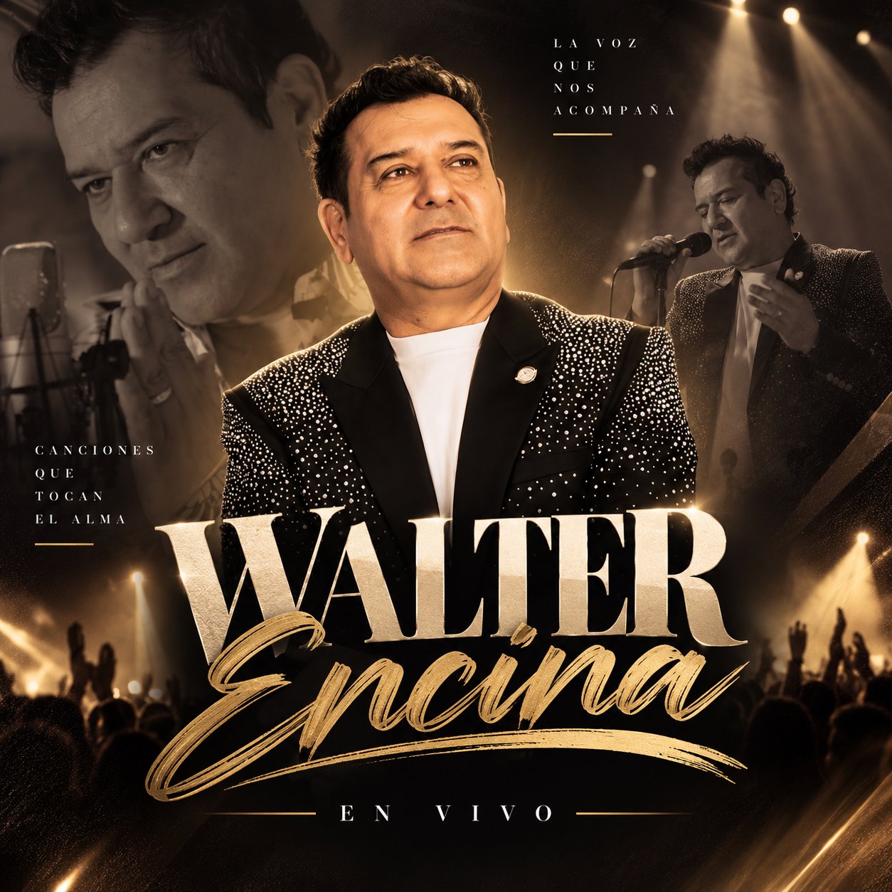 Flyer de Walter Encina - Cena Show en Codere San Justo