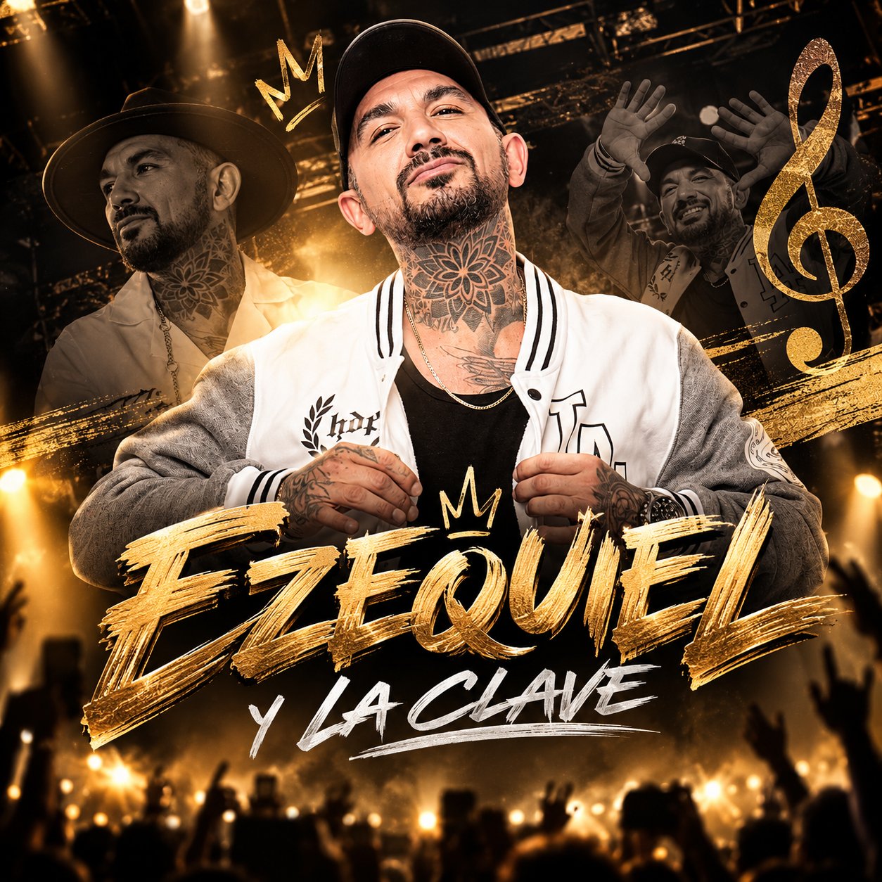 Flyer de Eze y La Clave - Cena Show en Codere San Justo
