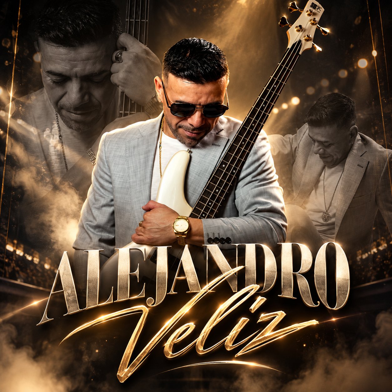 Flyer de Alejandro Veliz - Cena Show en Codere San Justo